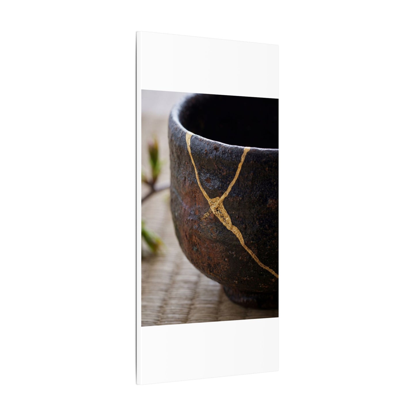 Dawn Tea Ceremony Canvas Art - Kintsugi Mono No Aware