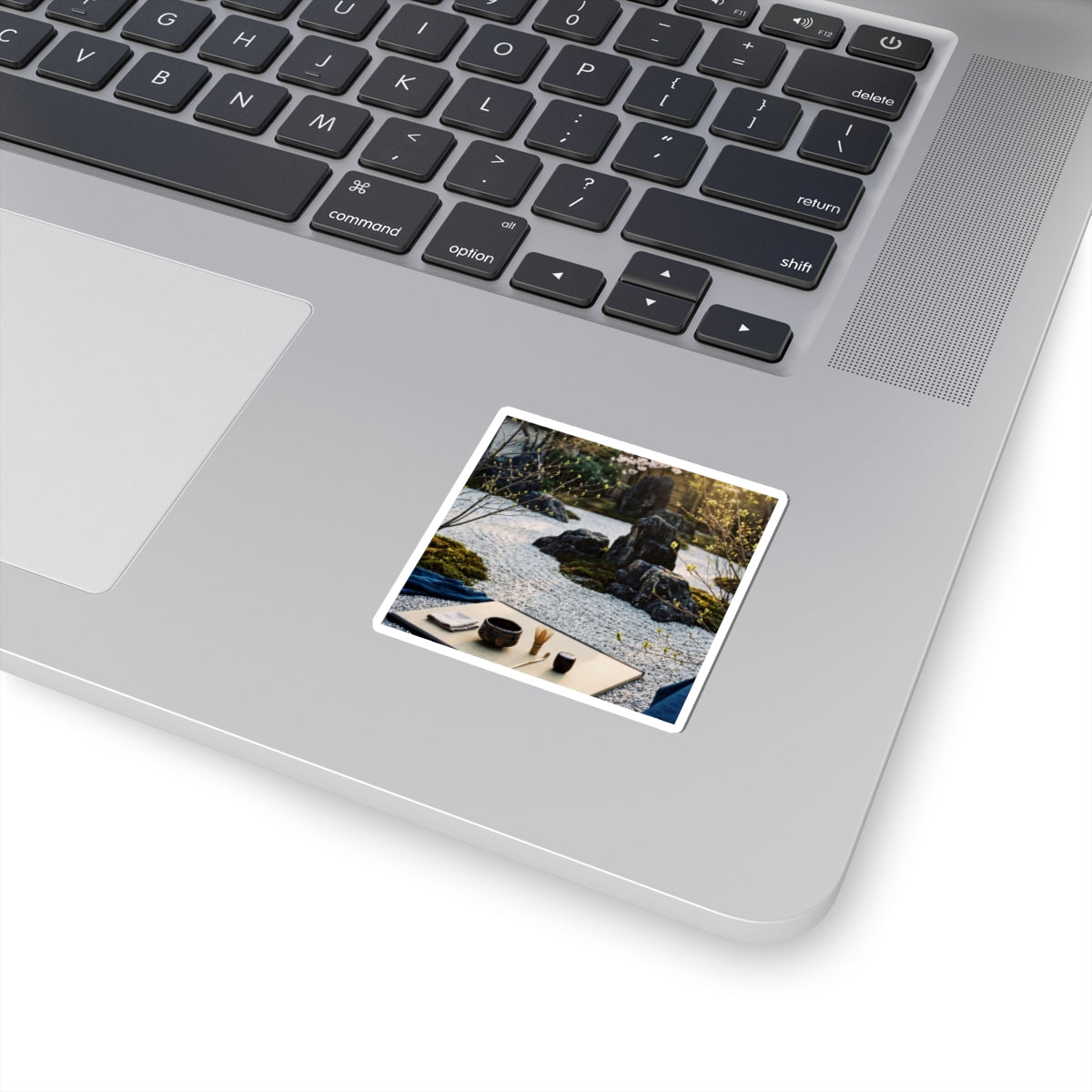 Golden Hour Tea Ceremony Sticker - Zen Seijaku