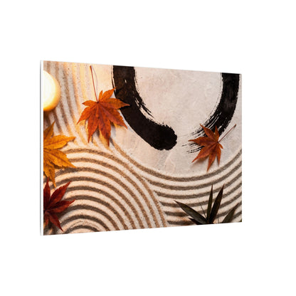 Tranquil Rock Garden Canvas Art - Enso Zen