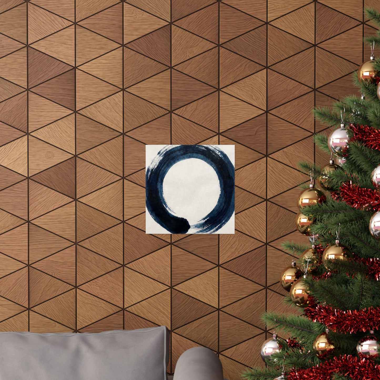 Balanced Meditation Zen Enso Wall Art Print