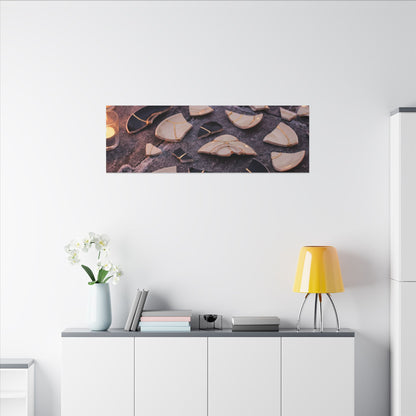 Winter Broken Pottery Broken Beauty Canvas Art | Beautiful Decor