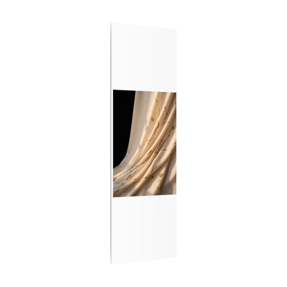 Golden Hour Silk Drape Canvas Art - Kintsugi Fukinsei