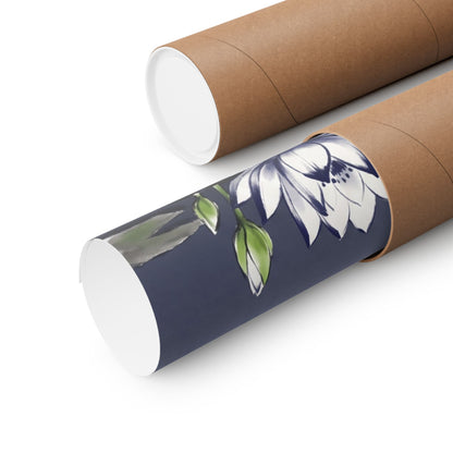 Lotus Flower Spring Wall Art Print | Zen Calm Design