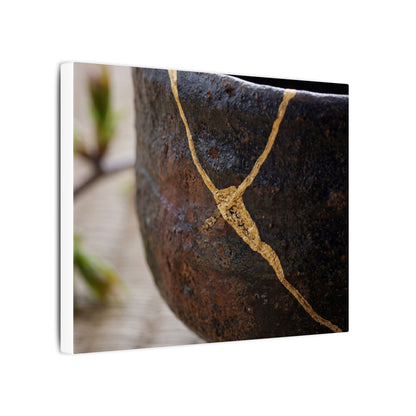 Dawn Tea Ceremony Canvas Art - Kintsugi Mono No Aware
