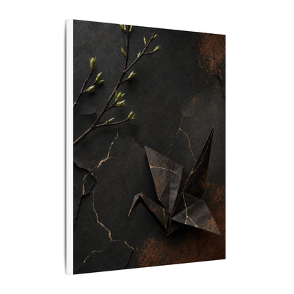 Paper Fold Canvas Art | Spring Kintsugi Broken Beauty Art