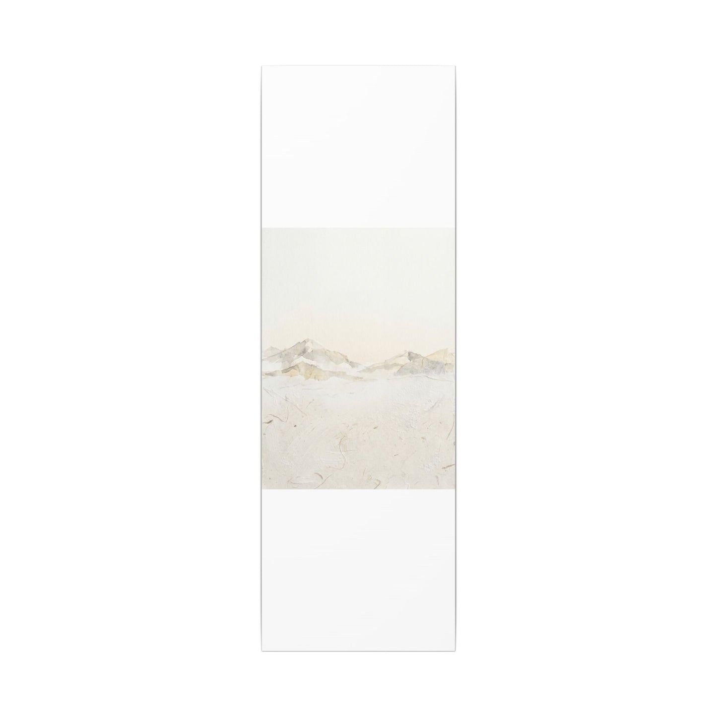 Mountain Mist Winter Canvas Art | Japandi Warm Design