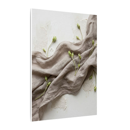 Overcast Silk Drape Canvas Art - Japandi Ma