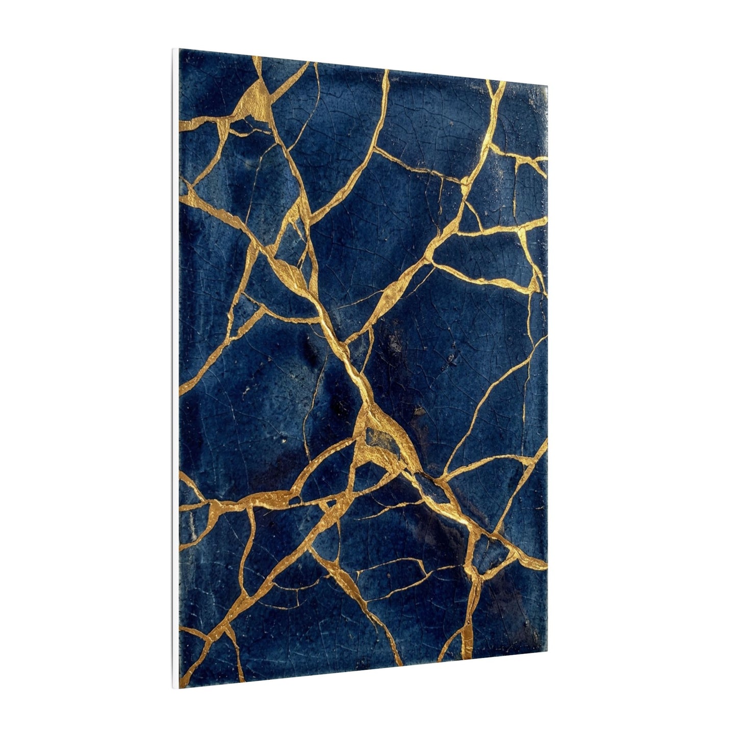 Kintsugi Crackle Canvas Art