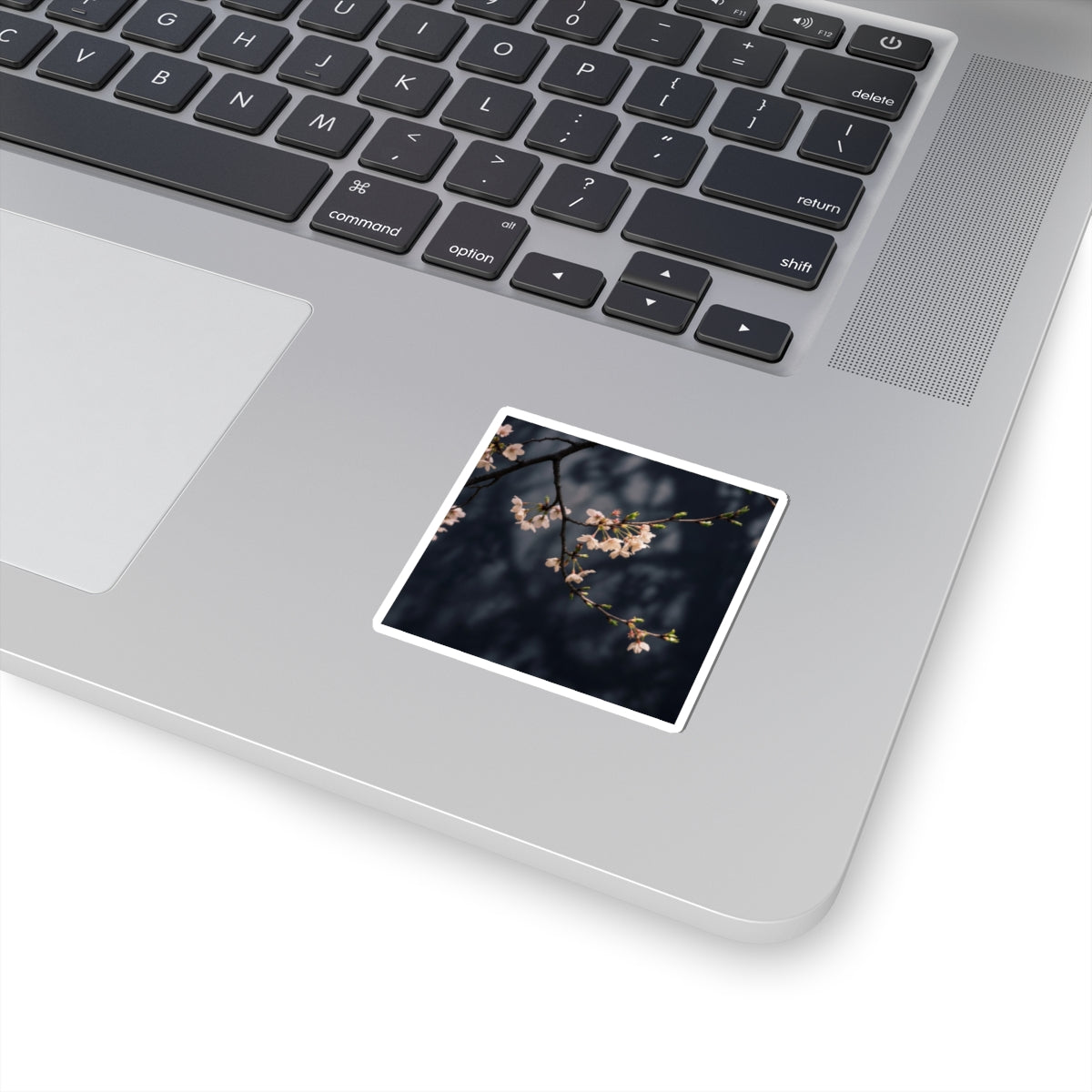 Ma Cherry Blossom Sticker - Dark Japandi Moody Minimal