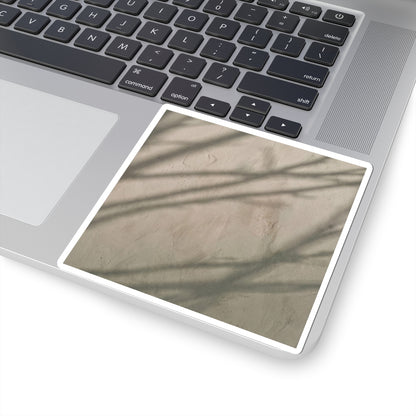 Shadow Play Winter Sticker | Japandi Cozy Design