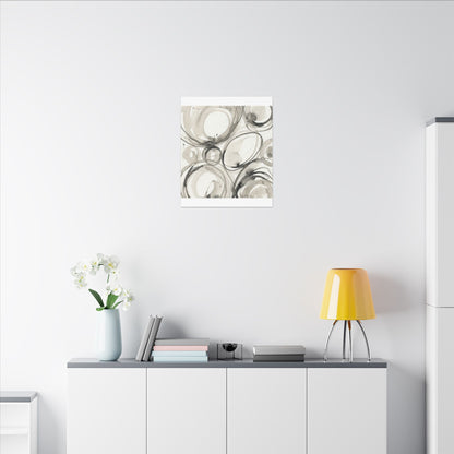 Handcrafted Feel Japandi Watercolor Canvas Art