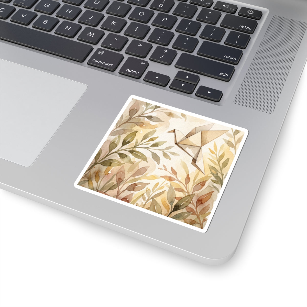 Golden Hour Paper Fold Sticker - Japandi Fukinsei