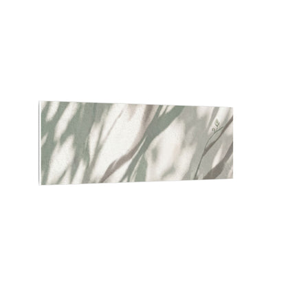 Japandi Shadow Play in Dappled | Japanese Pattern Canvas Art