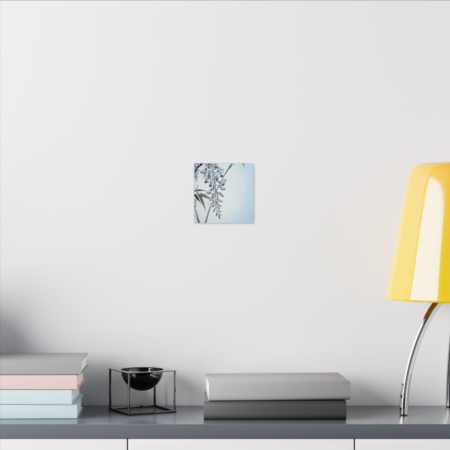 Zen Wisteria in Moonlight | Ukiyo E Inspired Canvas Art