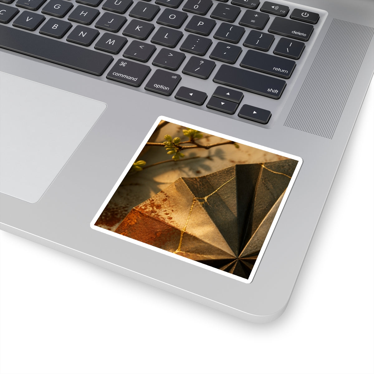 Artful Paper Fold Sticker - Broken Beauty Kintsugi