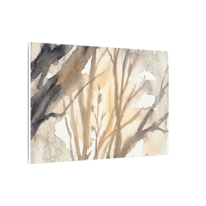 Ma Shadow Play Canvas Art - Japandi Watercolor