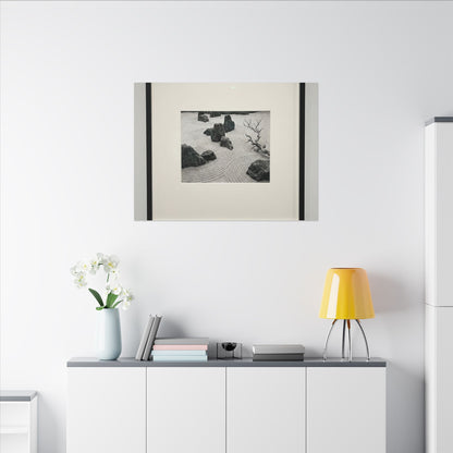 Karesansui Dry Zen Karesansui Canvas Art