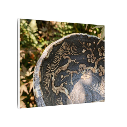 Ceramic Bowl Canvas Art | Summer Japandi Japanese Pattern Art