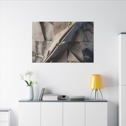 Paper Fold Canvas Art | Spring Japandi Japanese Pattern Art