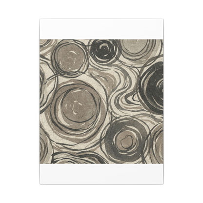 Wabi-sabi Pattern Japandi Japanese Pattern Canvas Art
