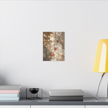 Datsuzoku Shoji Screen Canvas Art - Japandi Japanese Pattern