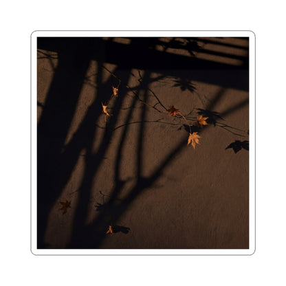 Autumn Shadow Play Shadow Zen Sticker | Bold Decor