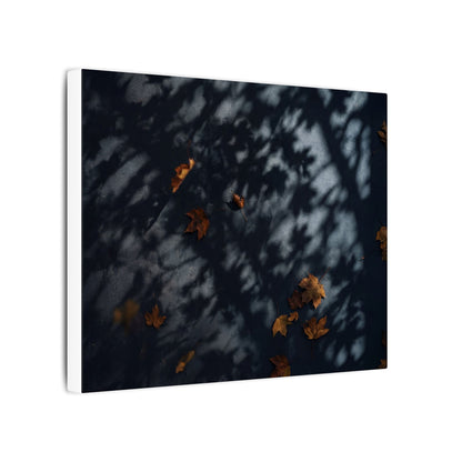 Autumn Shadow Play Shadow Zen Canvas Art | Atmospheric Decor