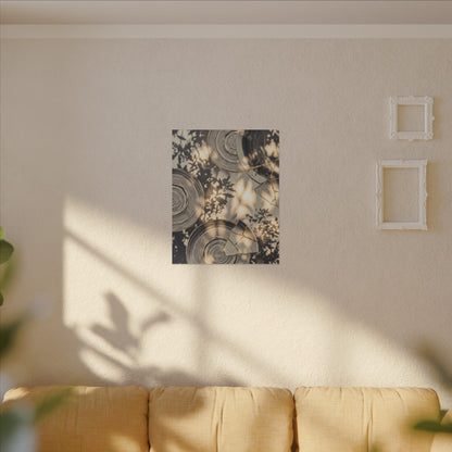 Healing Water Ripple Canvas Art - Gold Vein Kintsugi