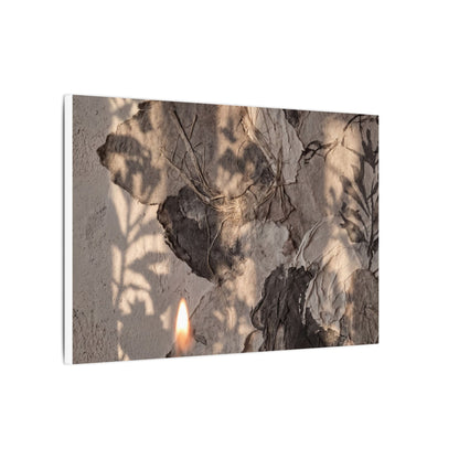 Shadow Play Summer Canvas Art | Japandi Elegant Design