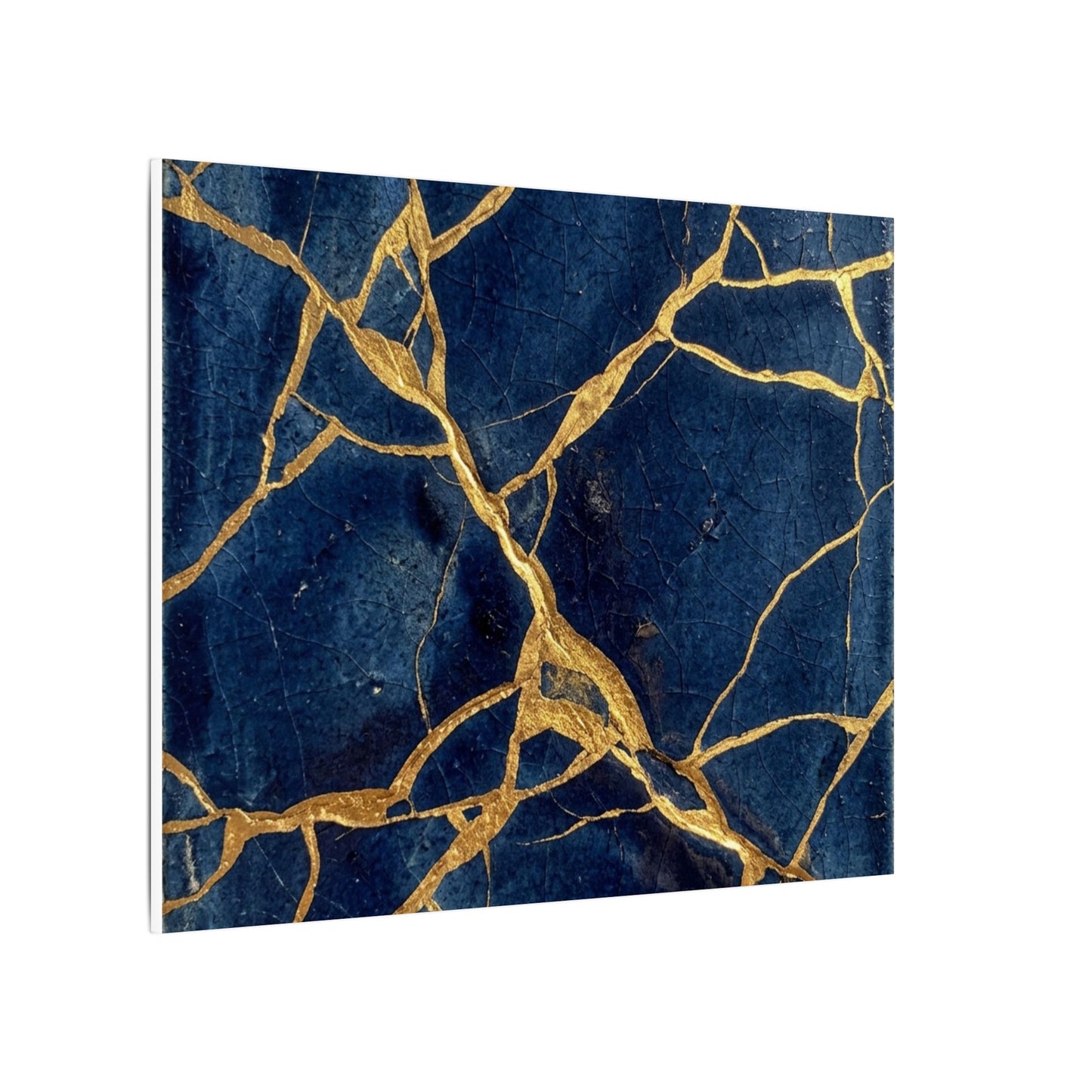 Kintsugi Crackle Canvas Art
