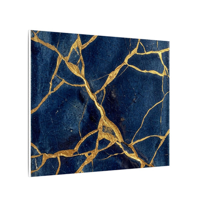 Kintsugi Crackle Canvas Art