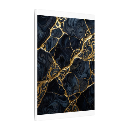 Kintsugi Gold Vein Canvas Art