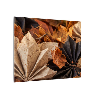 Paper Fold Texture Canvas Art | Elegant Japandi Art