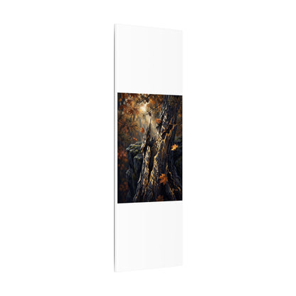 Pine Tree Autumn Canvas Art | Kintsugi Beautiful Design