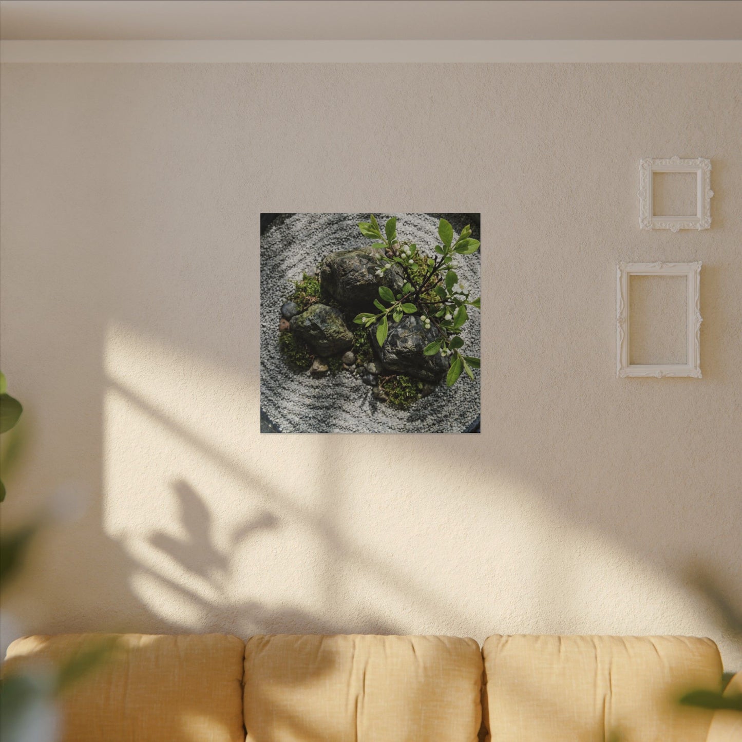 Zen Ceramic Bowl in Dappled | Karesansui Canvas Art
