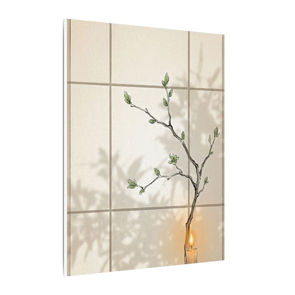Shoji Screen Spring Canvas Art | Japandi Cozy Design