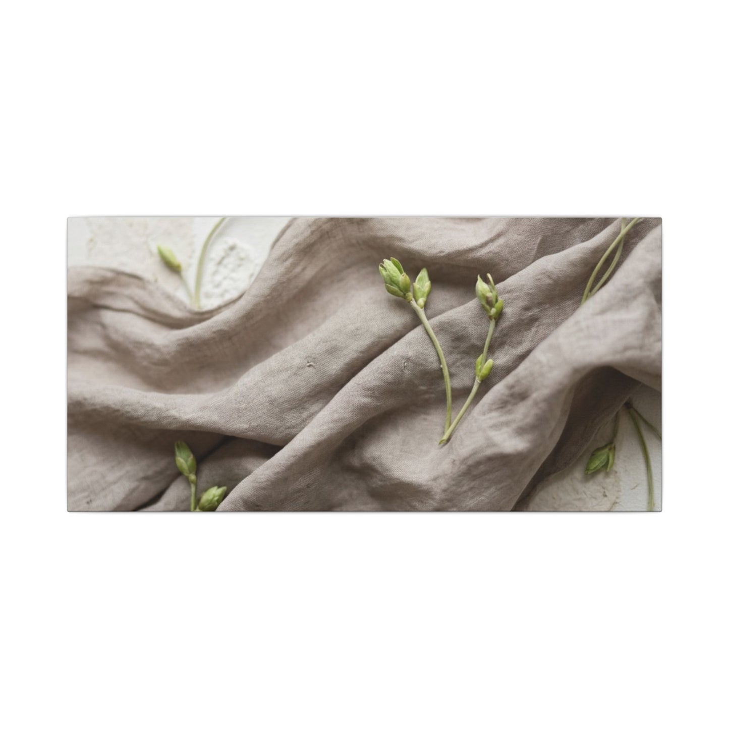 Overcast Silk Drape Canvas Art - Japandi Ma