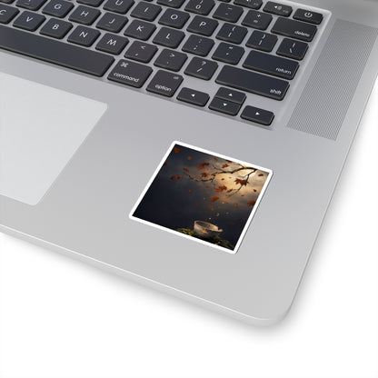 Golden Hour Moonlit Garden Sticker - Kintsugi Datsuzoku
