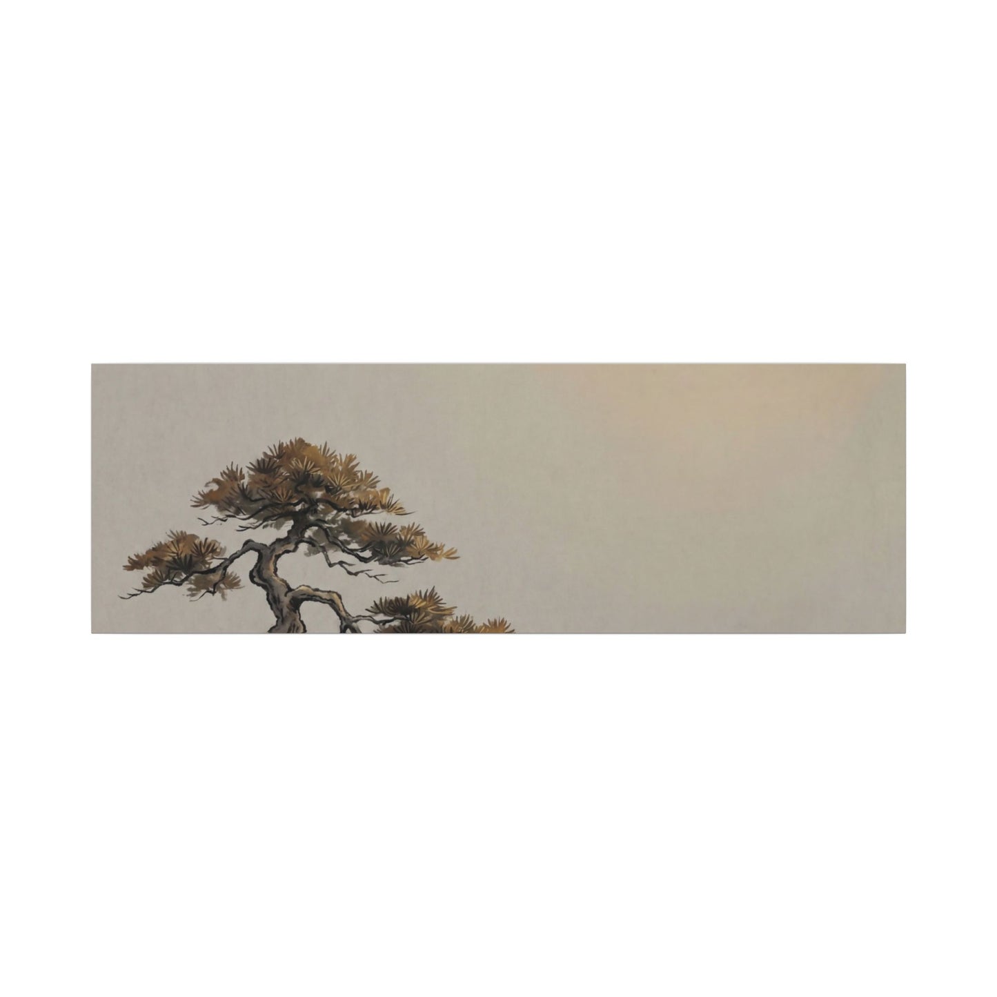Pine Tree Canvas Art | Autumn Zen Karesansui Art