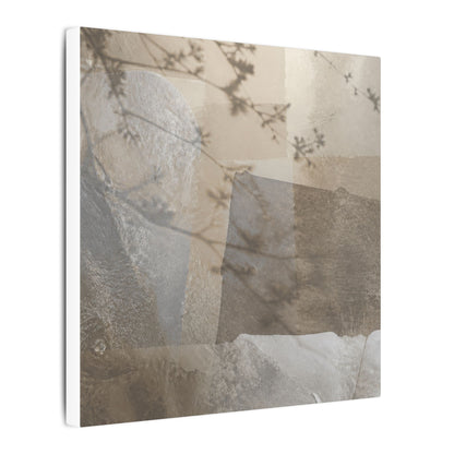 Neutral Shadow Play Canvas Art - Texture Japandi