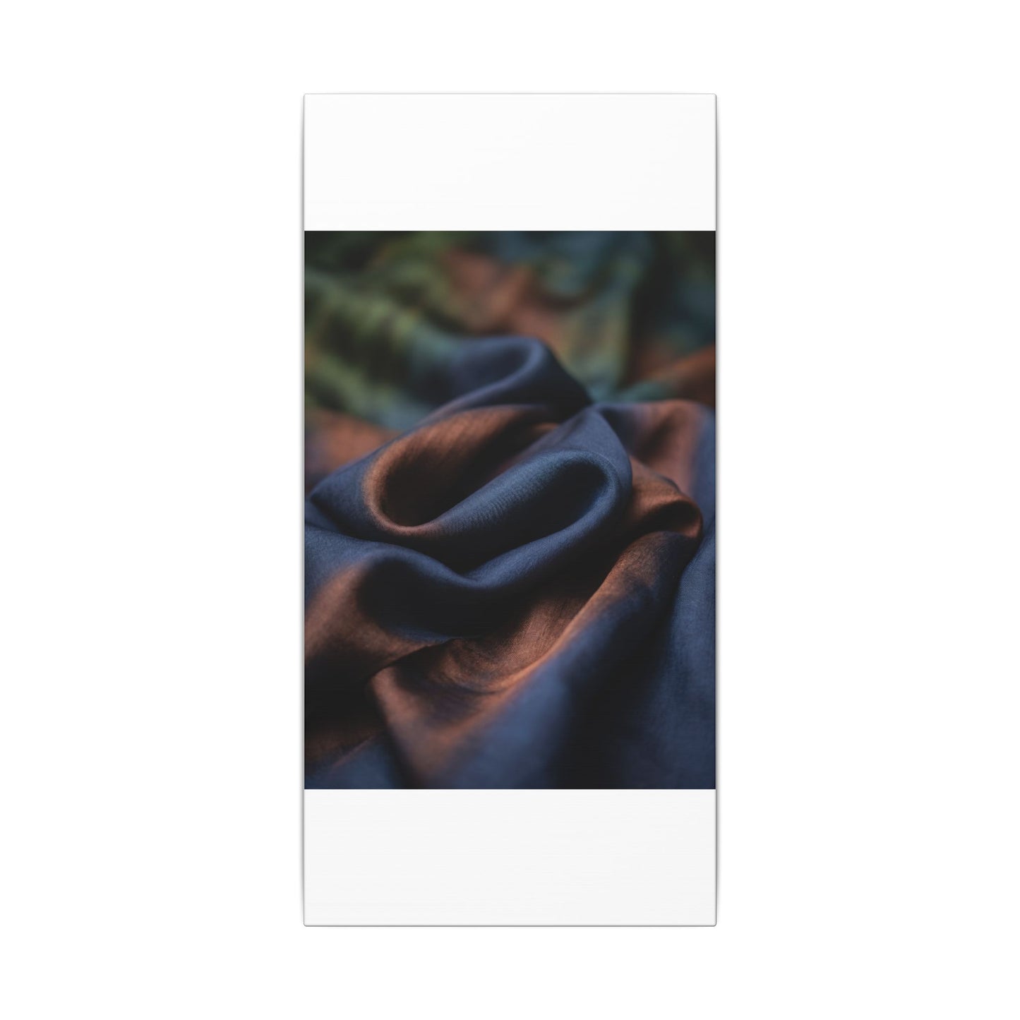 Summer Silk Drape Shadow Zen Canvas Art | Sophisticated Decor