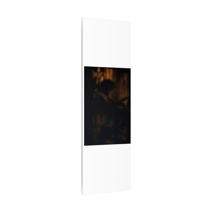 Shadow Play Summer Canvas Art | Dark Japandi Sophisticated Design