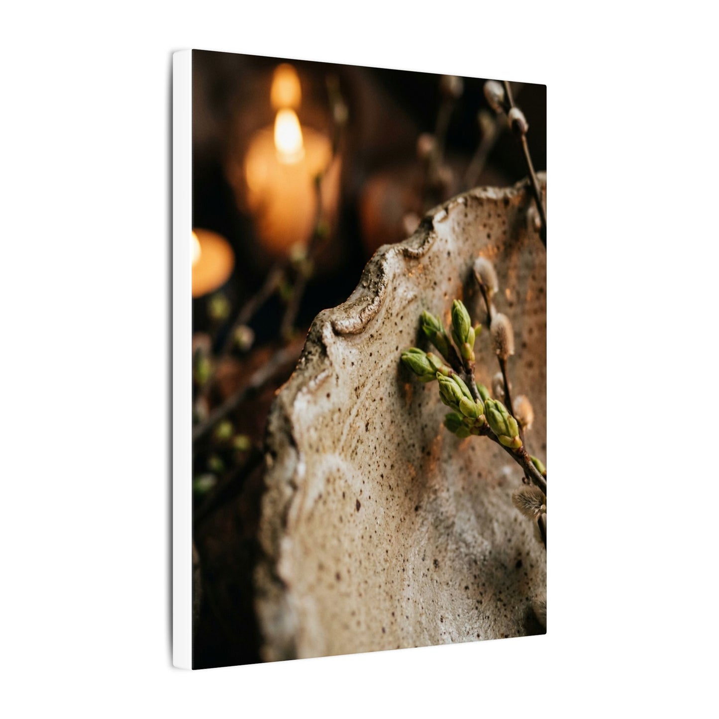 Overcast Ceramic Bowl Canvas Art - Japandi Ma