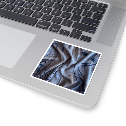 Moonlight Silk Drape Sticker - Japandi Fukinsei Art Print