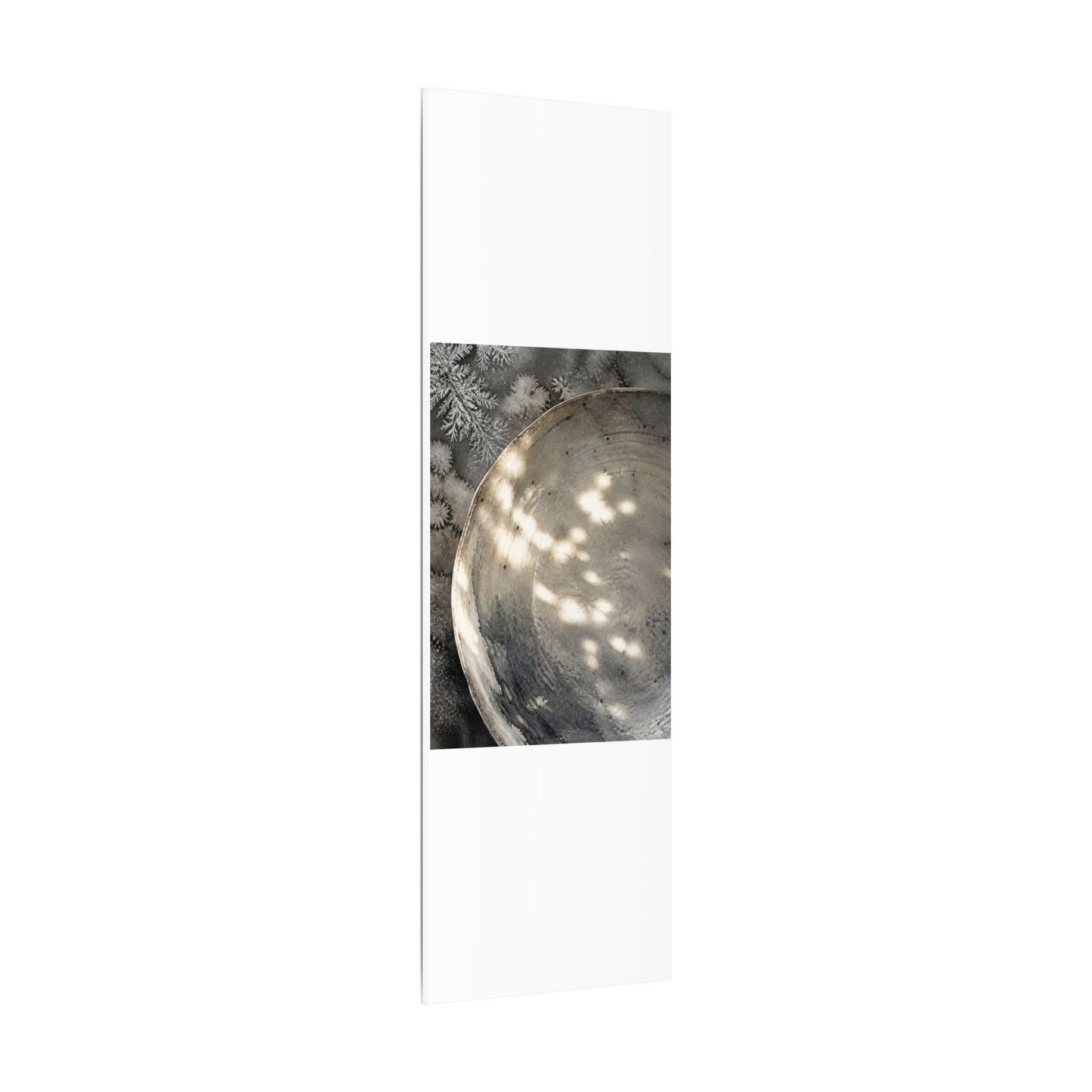 Ceramic Bowl Watercolor Canvas Art | Warm Japandi Art