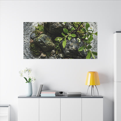Zen Ceramic Bowl in Dappled | Karesansui Canvas Art