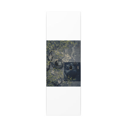 Spring Incense Smoke Ukiyo E Inspired Canvas Art | Tranquil Decor