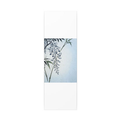 Zen Wisteria in Moonlight | Ukiyo E Inspired Canvas Art