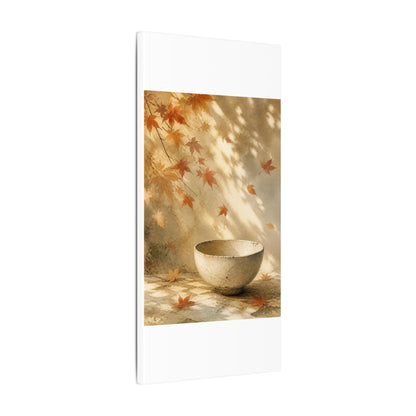 Japandi Ceramic Bowl in Dappled | Watercolor Canvas Art