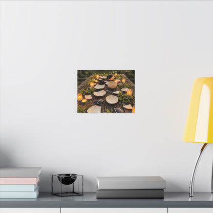 Broken Pottery Spring Canvas Art | Kintsugi Beautiful Design